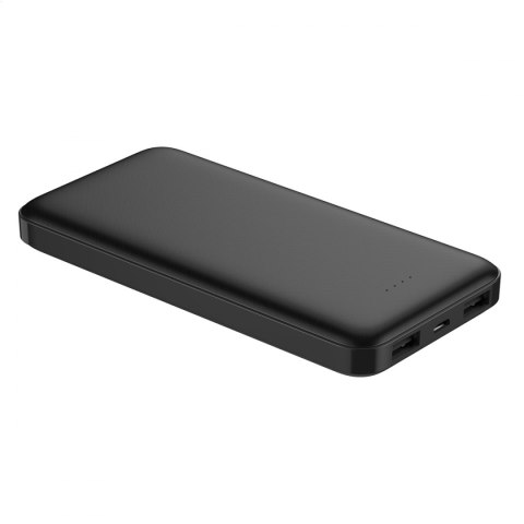 PLATINET POWER BANK 10000mAh POLYMER PORTABLE BLACK + MICRO CABLE KABEL [44818]