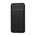 PLATINET POWER BANK 10000 mAh Polymer ABS Texture Black [45720]