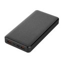 PLATINET POWER BANK 20000mAh POLYMER PD+QC3.0 FABRIC BLACK [45185]