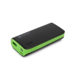 PLATINET POWER BANK 4400mAh + MICRO CABLE KABEL + torch BLACK GREEN [42914] TE