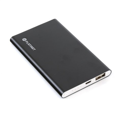 PLATINET POWER BANK 5000mAh polymer BLACK [43173] TE