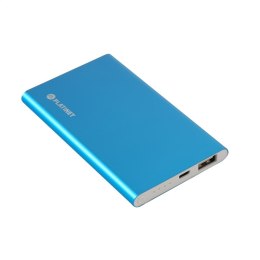 PLATINET POWER BANK 5000mAh polymer BLUE [43174] TE