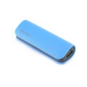 PLATINET POWER BANK LEATHER 2600mAh BLUE + MICRO CABLE KABEL + TypeC adapter [43405]