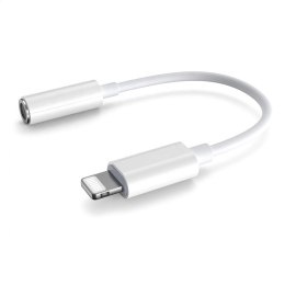 PLATINET SMARTPHONE ADAPTER LIGHTNING TO AUX WHITE [45645]