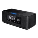 PLATINET SPEAKER GŁOŚNIK DAILY BLUETOOTH QI FM CLOCK BLACK [44799]