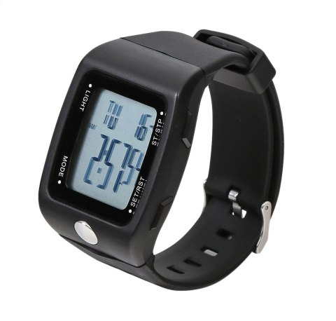 PLATINET SPORT WATCH FINGER HEART RATE MONITOR PHR107 BLACK [43403]