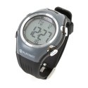 PLATINET SPORT WATCH W/ HEART RATE MONITOR PHR117 GREY [42248]