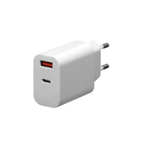 PLATINET WALL CHARGER ŁADOWARKA ŚCIENNA 30W TYPE C PD3.0+USB 2.4A [45481]