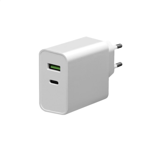 PLATINET WALL CHARGER ŁADOWARKA ŚCIENNA 45W TYPE C PD3.0+USB2.4A [45482]