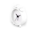 PLATINET ALARM CLOCK ZEGAR BUDZIK HAPPINESS WHITE