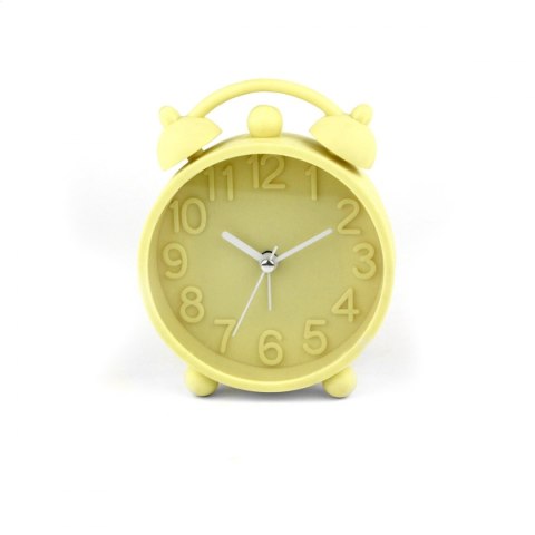 PLATINET ALARM CLOCK ZEGAR BUDZIK HAPPINESS YELLOW