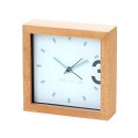 PLATINET ALARM CLOCK ZEGAR BUDZIK WOODEN APRIL[43623] TE