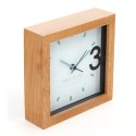 PLATINET ALARM CLOCK ZEGAR BUDZIK WOODEN APRIL 13cm [43623] TE