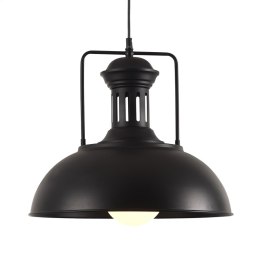 PLATINET PENDANT LAMP LAMPA SUFITOWA ARES P140809 E27 METAL BLACK 41,5x32 [44006]