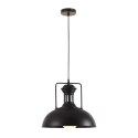 PLATINET PENDANT LAMP LAMPA SUFITOWA ARES P140809 E27 METAL BLACK 41,5x32 [44006]