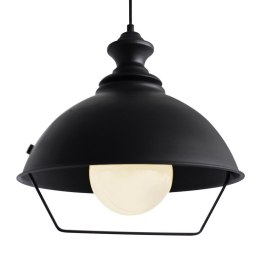 PLATINET PENDANT LAMP LAMPA SUFITOWA ATENA P1610115-M E27 METAL BLACK 34x31 [44017]