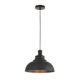 PLATINET PENDANT LAMP LAMPA SUFITOWA HADES P-465 E27 METAL BLACK 18x32 [44030]