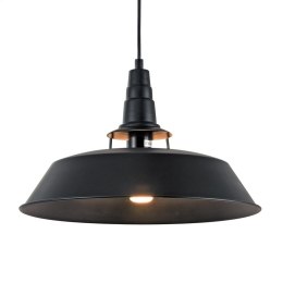 PLATINET PENDANT LAMP LAMPA SUFITOWA HERMES P160313 E27 METAL BLACK 36x21,5 44025]