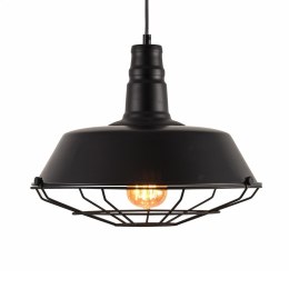 PLATINET PENDANT LAMP LAMPA SUFITOWA KRONOS P140608-M E27 METAL BLACK 36X28 [44026]