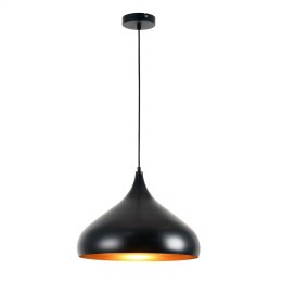 PLATINET PENDANT LAMP LAMPA SUFITOWA MIDAS P8112-S E27 METAL BLACK 30x26 [44014]