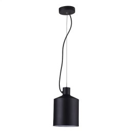 PLATINET PENDANT LAMP LAMPA SUFITOWA PANDORA P151782-S E27 METAL BLACK 15x23 [44015]