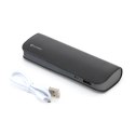 PLATINET POWER BANK LEATHER 7200mAh BLACK + MICRO CABLE KABEL [43412] TE