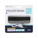 PLATINET POWER BANK LEATHER 7200mAh BLACK + MICRO CABLE KABEL [43412] TE