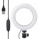 PLATINET RING LAMP LAMPA PIERŚCIENIOWA 6 INCH WITH A TRIPOD [45608]