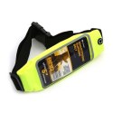 PLATINET SPORTOWY PAS DO BIEGANIA Z OKNEM NA SMARTPHONE / SPORT WAIST BAG WITH SMARPTHONE WINDOW GREEN [43712]