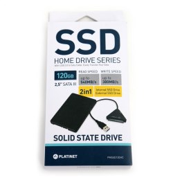 PLATINET SSD 120GB SATAIII HomeLine 540/380MB/s + SATA CABLE [43523]