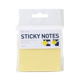 PLATINET STICKY NOTES YELLOW 75x75MM 100 SHEETS
