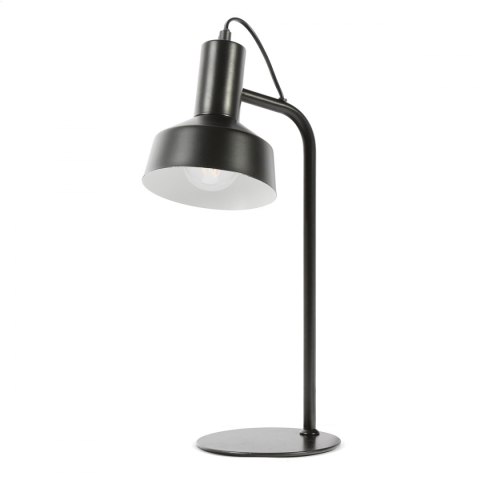 PLATINET TABLE LAMP LAMPA STOŁOWA 25W E14 METAL BLACK FINISH[ 44880]