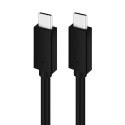 PLATINET USB TYPE C TO TYPE C CABLE KABEL 100W 5A 2M BLACK [45579]