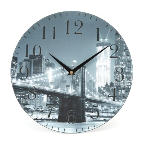 PLATINET WALL CLOCK ZEGAR ŚCIENNY CITY [43811] TE