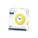 PLATINET WALL CLOCK ZEGAR ŚCIENNY FLOW YELLOW TE