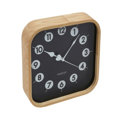 PLATINET WALL CLOCK ZEGAR ŚCIENNY MORNING BLACK [42987] TE