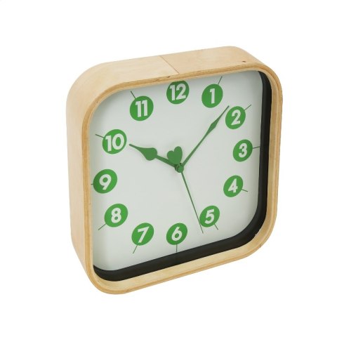 PLATINET WALL CLOCK ZEGAR ŚCIENNY MORNING GREEN [42988] TE