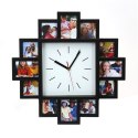 PLATINET CLOCK WITH PHOTO FRAMES ZEGAR Z RAMKĄ SUNSET TE