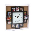 PLATINET CLOCK WITH PHOTO FRAMES ZEGAR Z RAMKĄ SUNSET TE