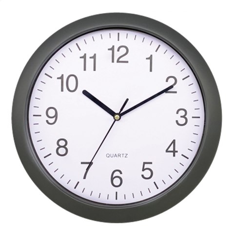 PLATINET WALL CLOCK ZEGAR ŚCIENNY RAINBOW GREY