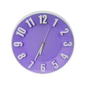 PLATINET WALL CLOCK ZEGAR ŚCIENNY TODAY PURPLE TE 42992