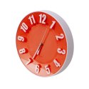 PLATINET WALL CLOCK ZEGAR ŚCIENNY TODAY RED [42989] TE
