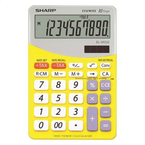 SHARP CALCULATOR DESKTOP BLISTER ELM332BYL