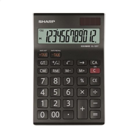 SHARP CALCULATOR DESKTOP BOX EL125TWH