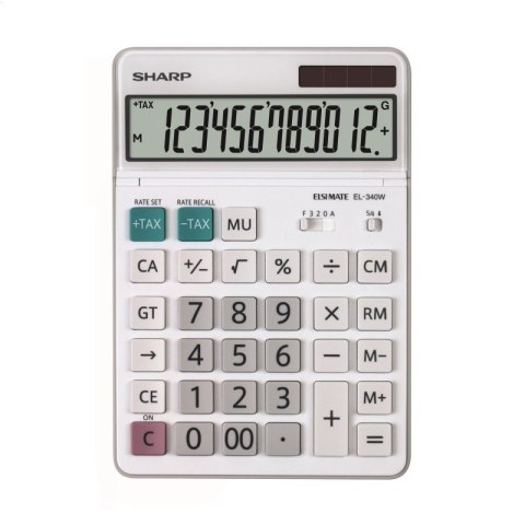 SHARP CALCULATOR DESKTOP BOX EL340W