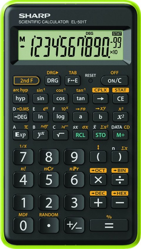 SHARP CALCULATOR SCIENTIFIC BLISTER EL501TBGR