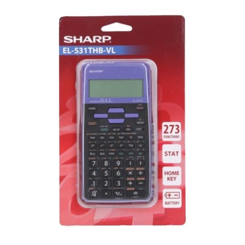 SHARP CALCULATOR SCIENTIFIC BLISTER VIOLET EL531THBVL