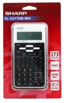 SHARP CALCULATOR SCIENTIFIC BLISTER WHITE EL531THBWH