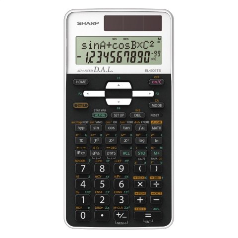 SHARP CALCULATOR SCIENTIFIC 470 FUNCTIONS BOX EL-506TSB-WH