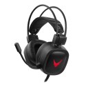 VARR GAMING HEADSET7 COLORS BREATHING SŁUCHAWKI NAUSZNE 3,5MM USB BLACK [45544] TE